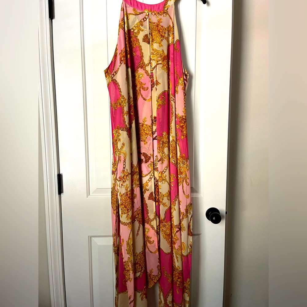 Ashley Stewart (sz 22/24) new Sleeveless Maxi Dress..perfect for Summer Elegance